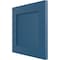 Ekena Millwork 12"W x 12"H True Fit PVC Flat Panel Shutters Sample, Sojourn Blue SAMPLE-TFPFPHB - alternate 4